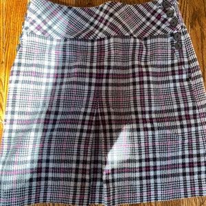Ann Taylor Plaid Skirt